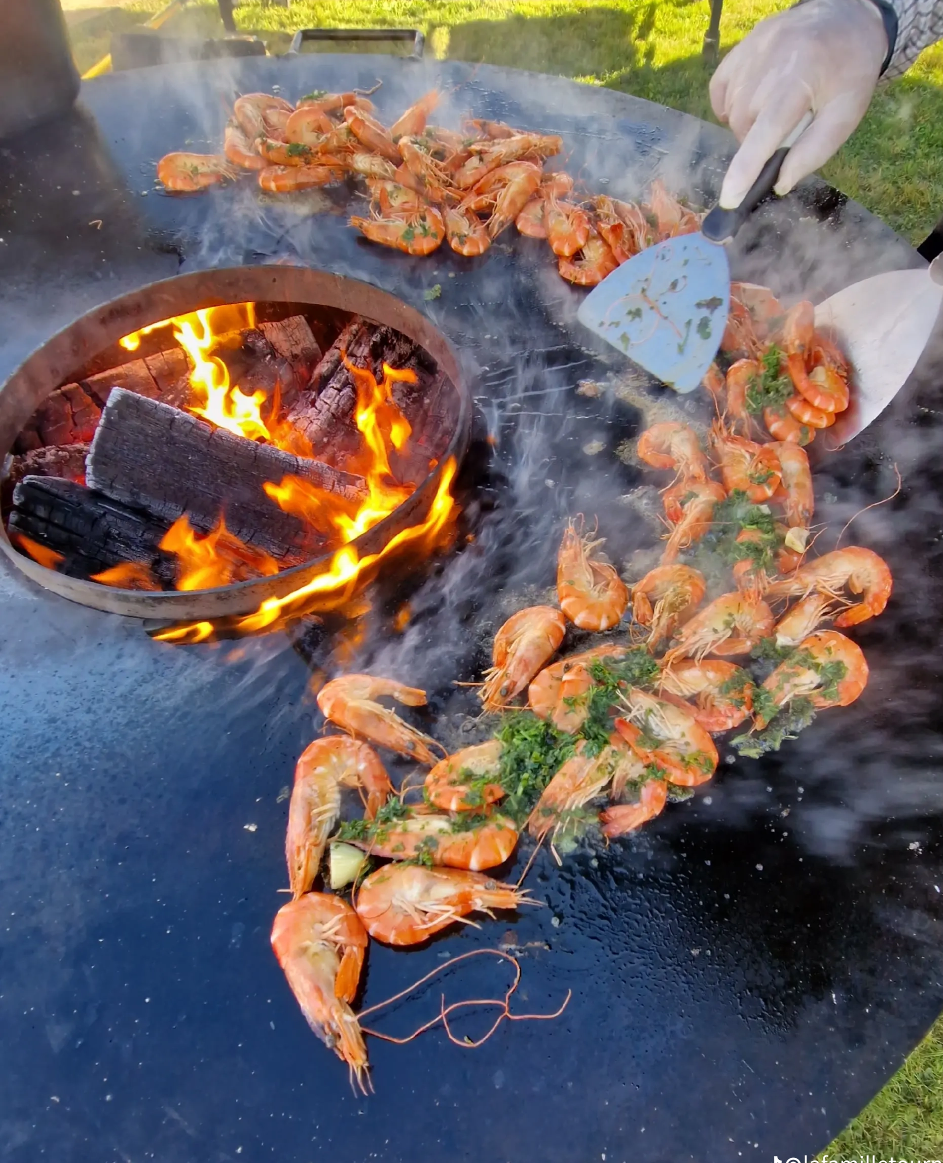 PaÃ«lla en cuisson