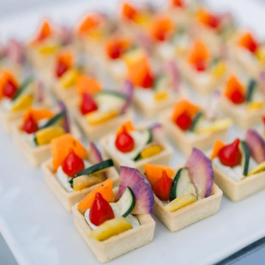 Canapés variés