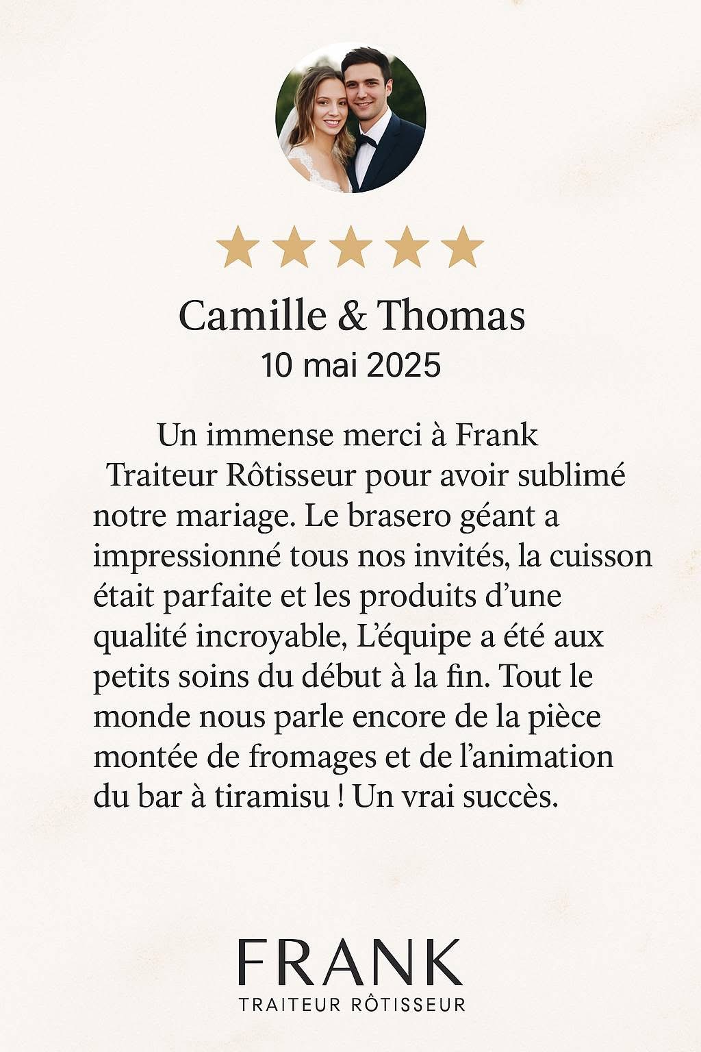 Avis Camille & Thomas