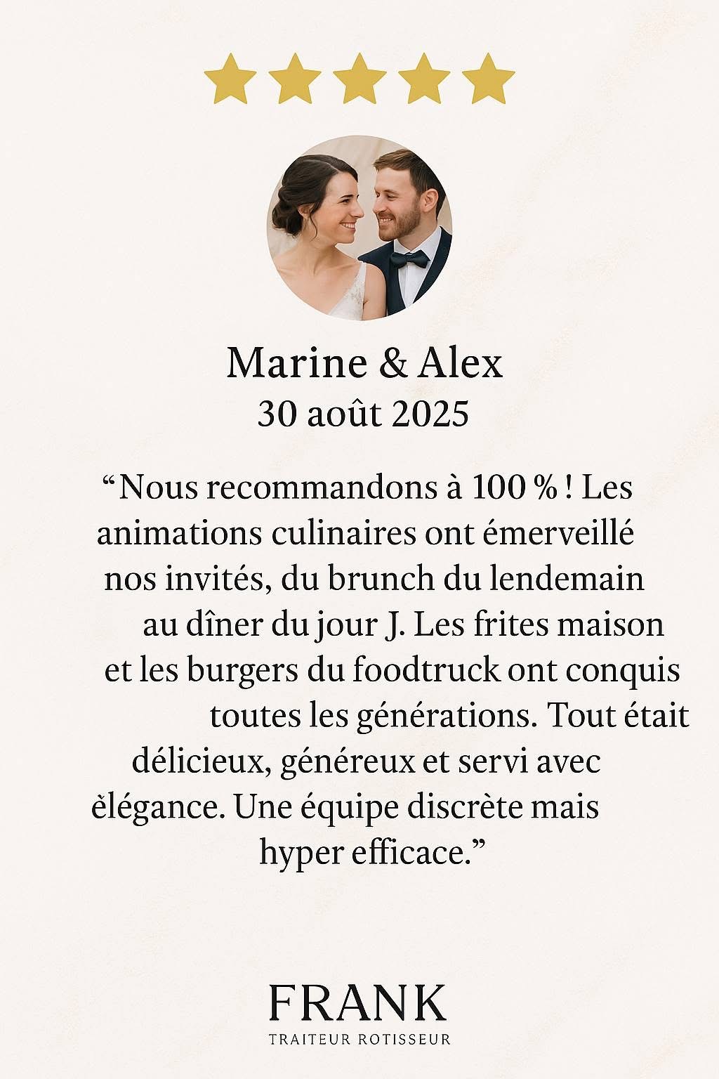 Avis Marine & Alex